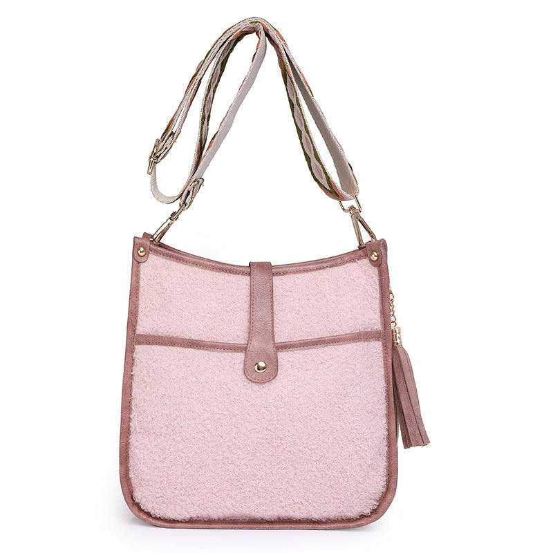 Women's Plush Shoulder Bag