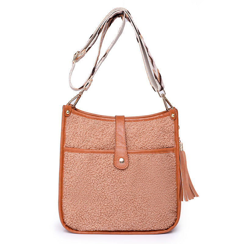 Women's Plush Shoulder Bag