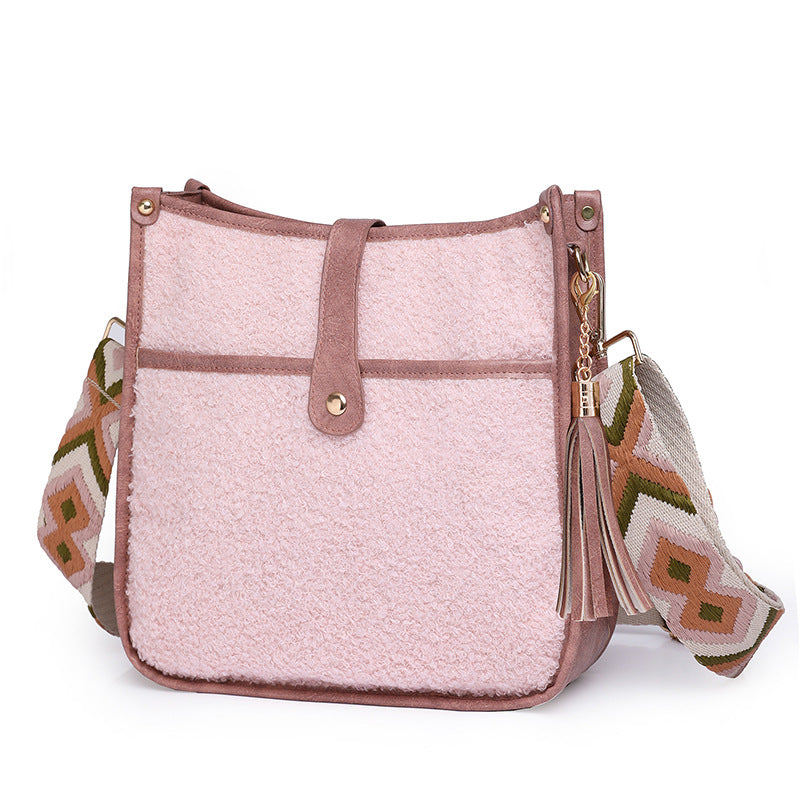Women's Plush Shoulder Bag