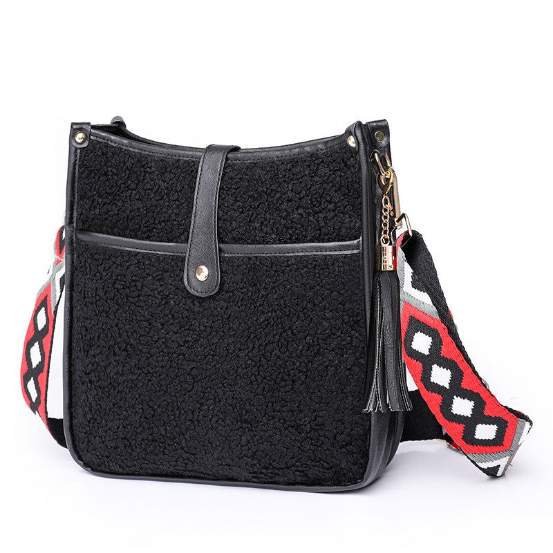 Women's Plush Shoulder Bag