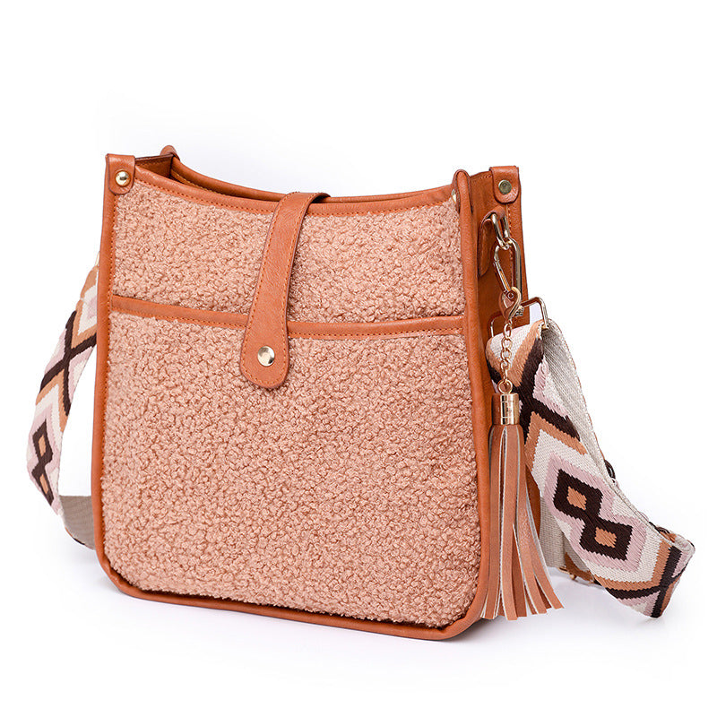 Women's Plush Shoulder Bag