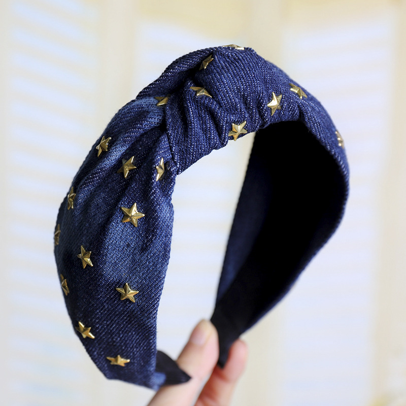 Blue Star Headband|3pcs