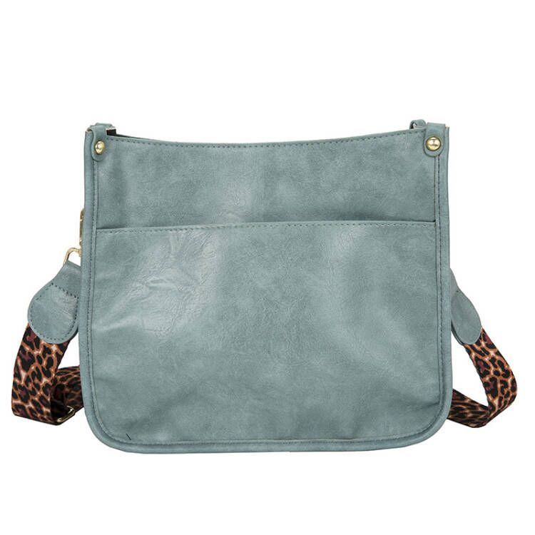 PU Leopard Messenger Bag - KOC