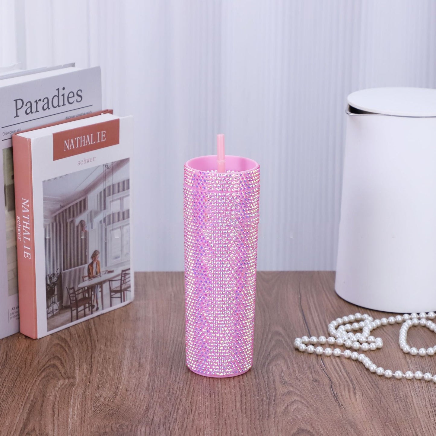 Diamond Straw Tumbler(moq:2)