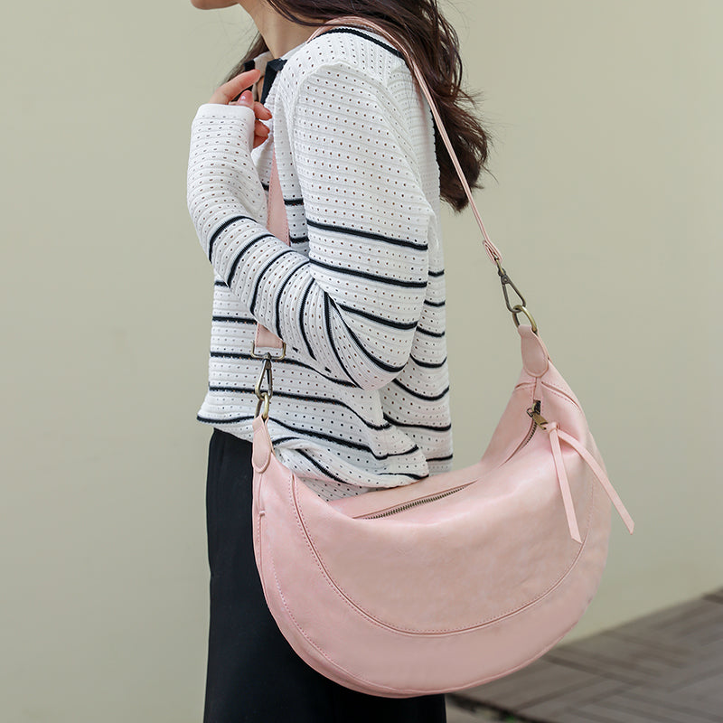 Crossbody Bag with Colorful Straps