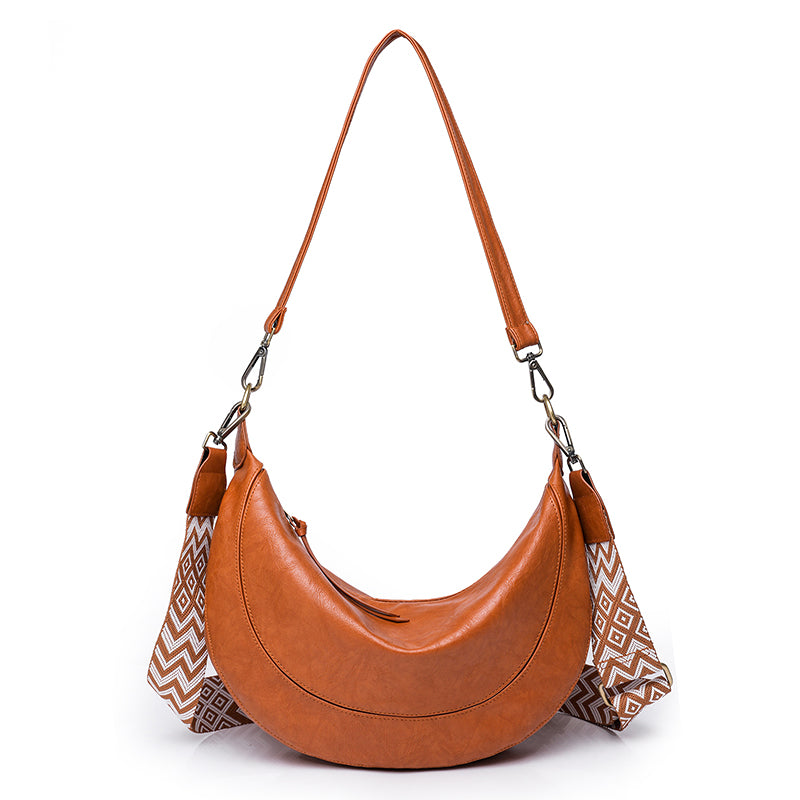 Crossbody Bag with Colorful Straps