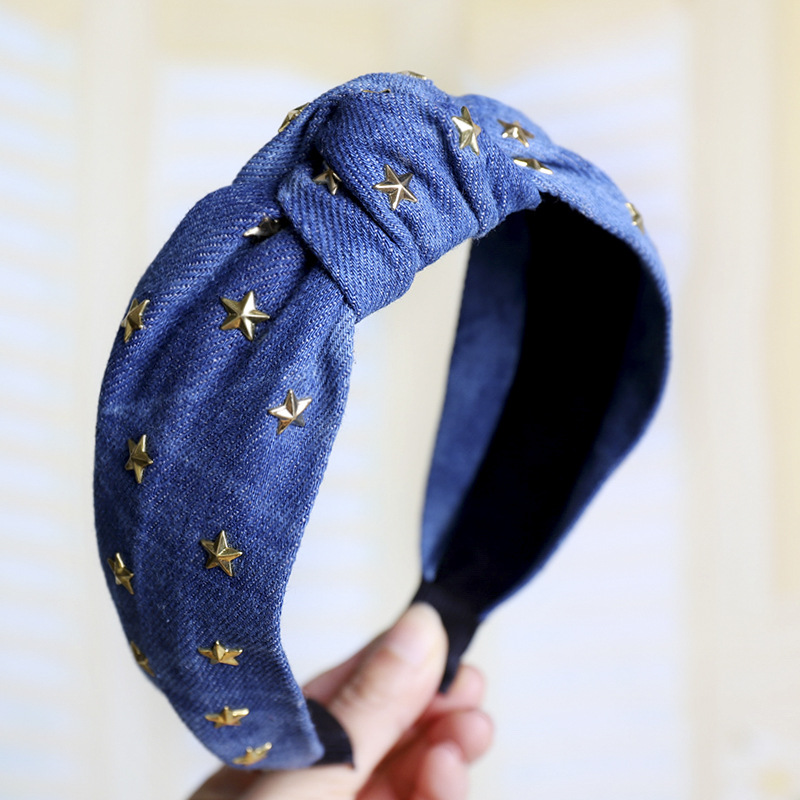Blue Star Headband|3pcs