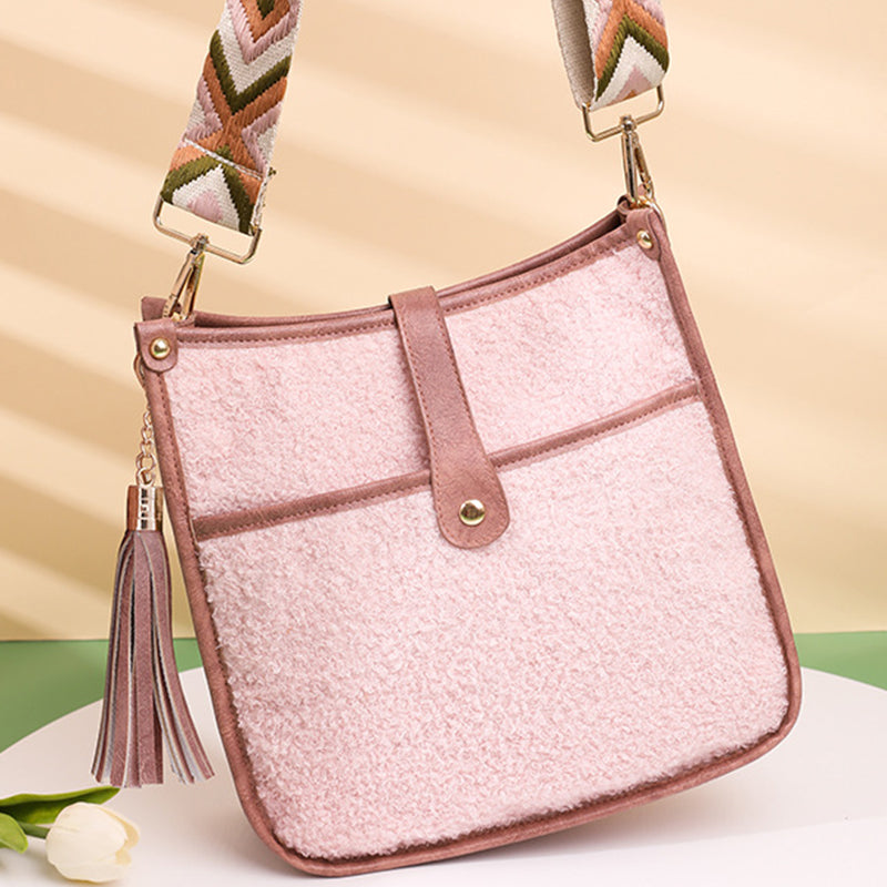 Women's Plush Shoulder Bag