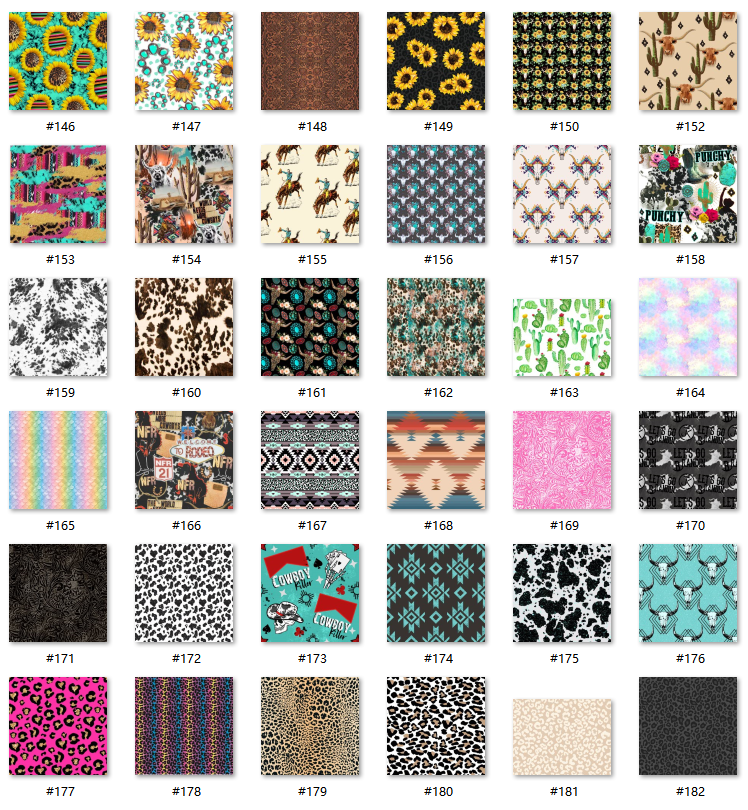 Western Style Print iPad Case