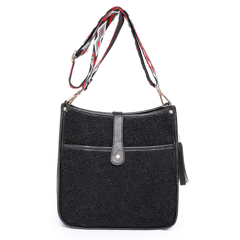 Women's Plush Shoulder Bag