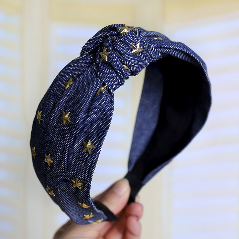 Blue Star Headband|3pcs