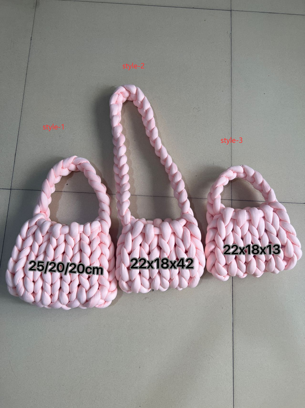 Woven Large Single Shoulder Bag