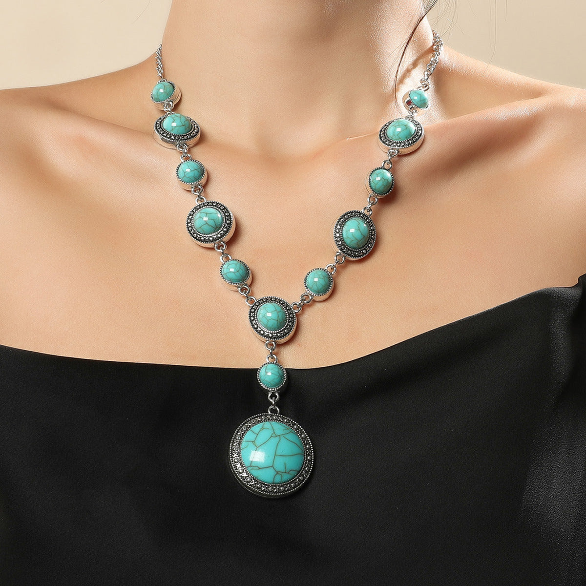 Retro Gourd Necklace