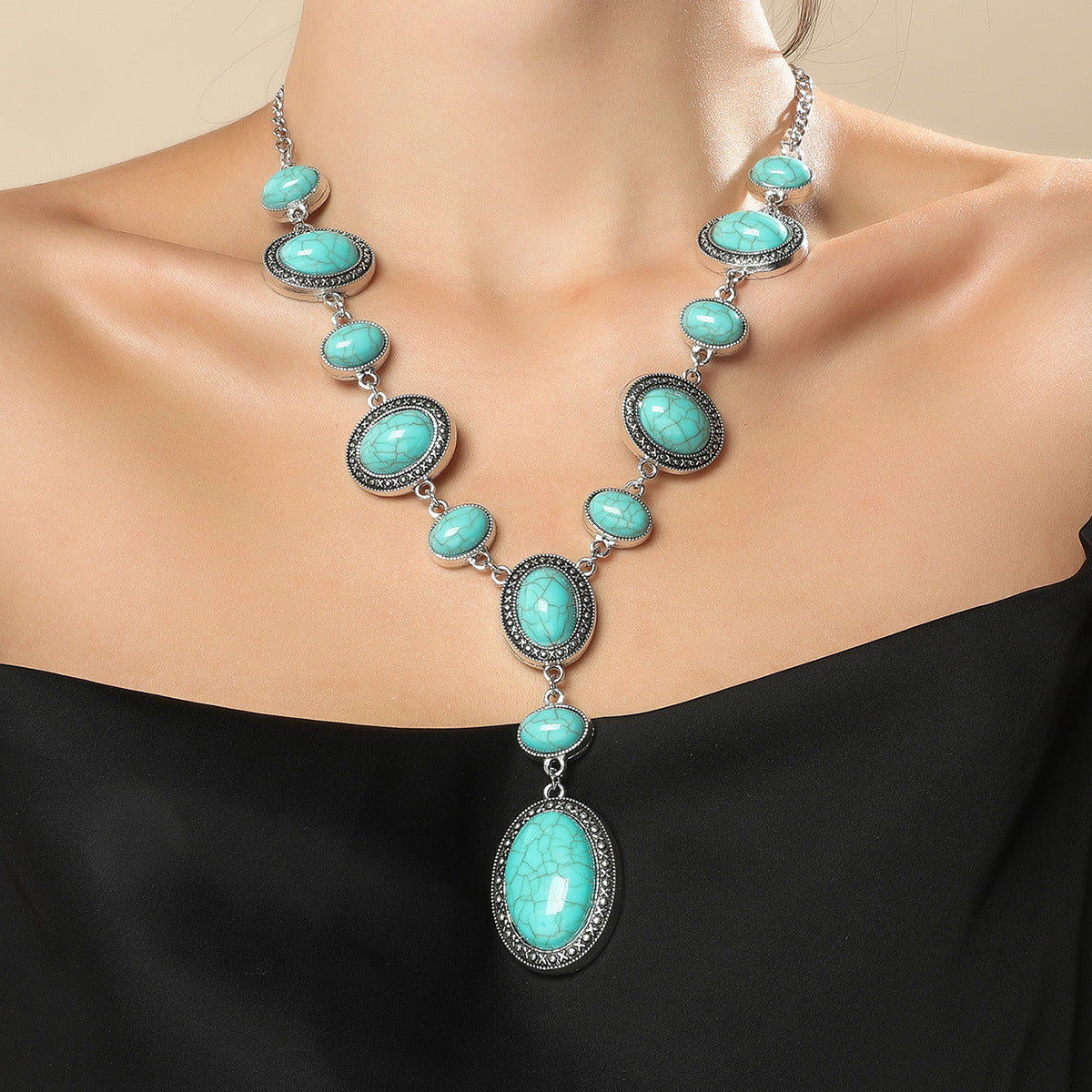 Retro Gourd Necklace