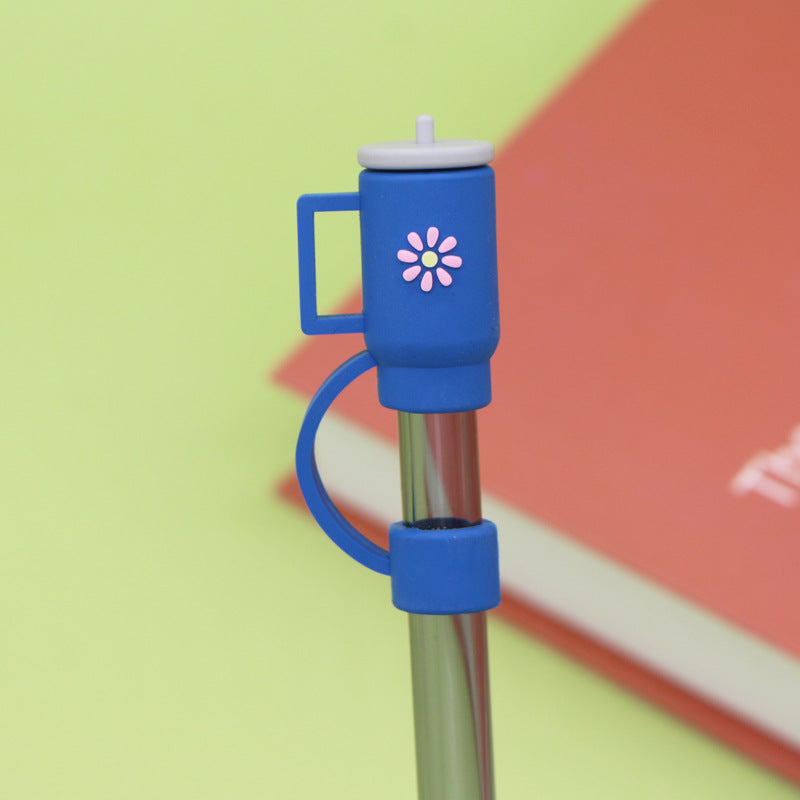 Cartoon Silicone Straw Cover(moq:3)