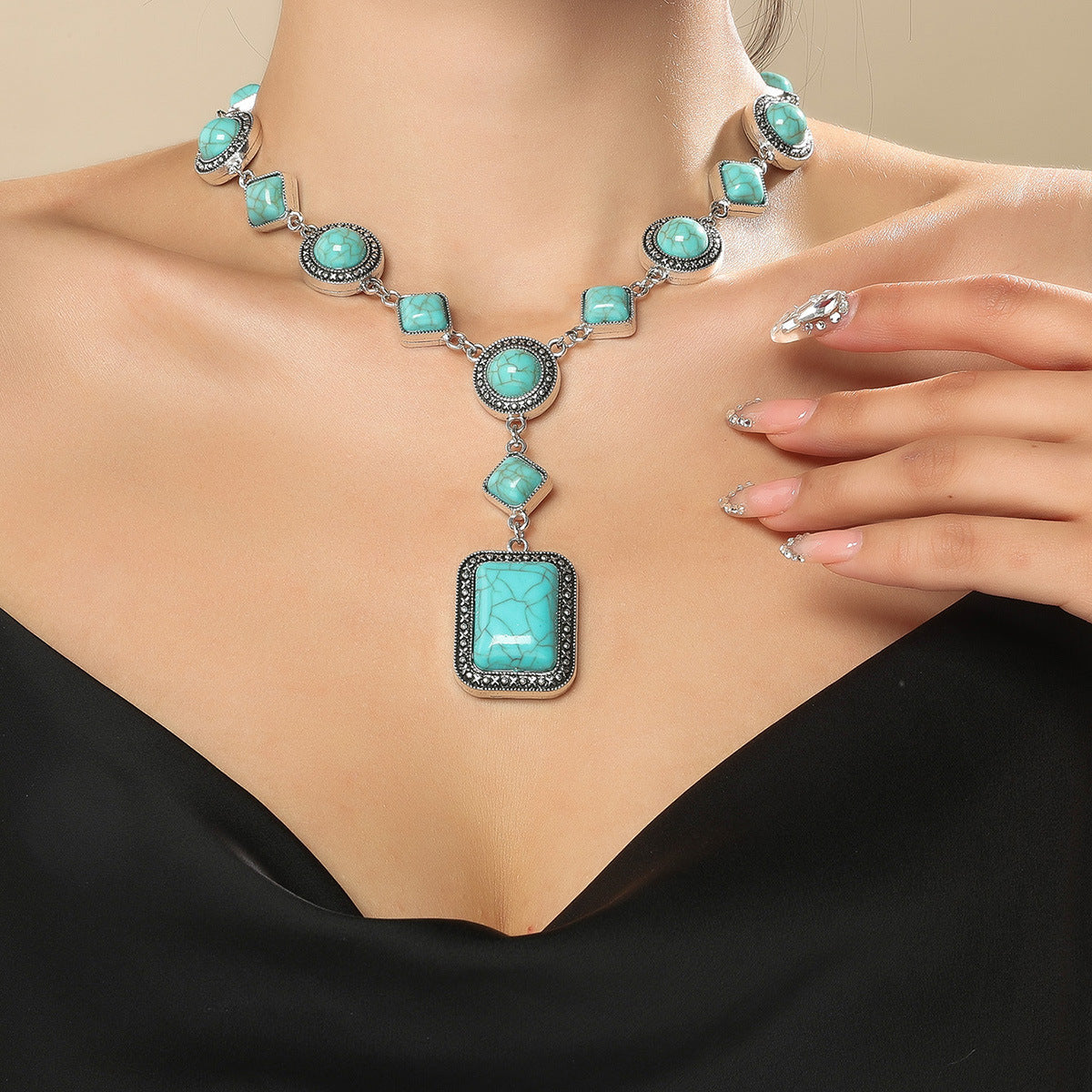 Retro Gourd Necklace