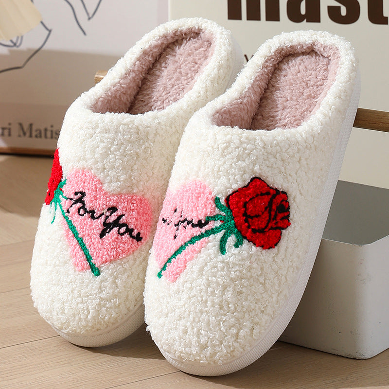 Valentine Theme LOVE Slipper