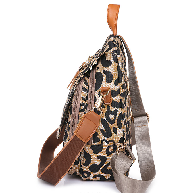 Fashionable Leopard Print Travel Bag