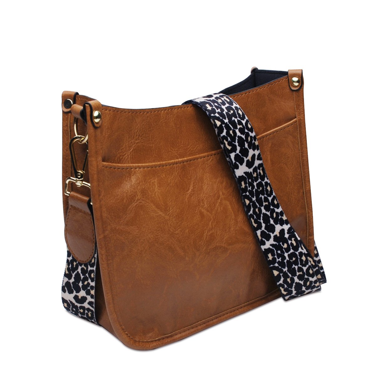PU Leopard Messenger Bag - KOC
