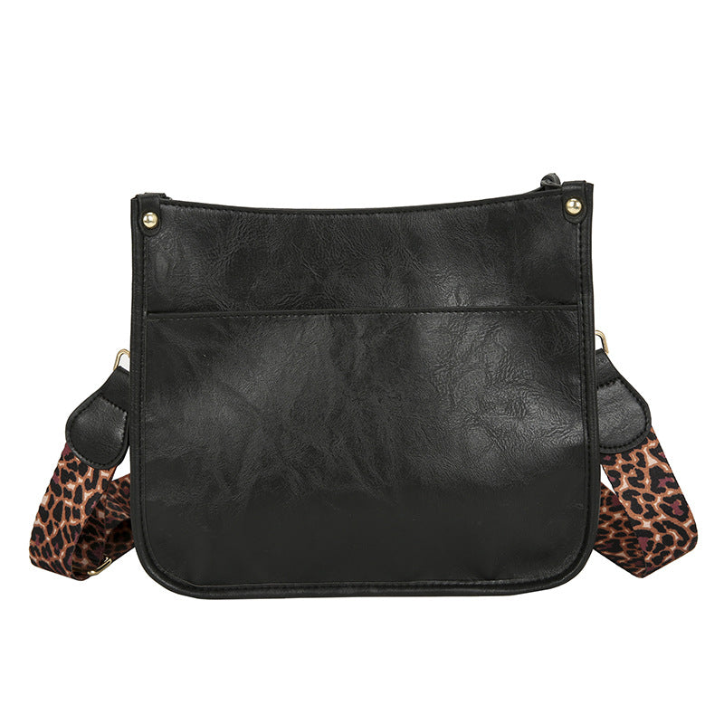 PU Leopard Messenger Bag - KOC