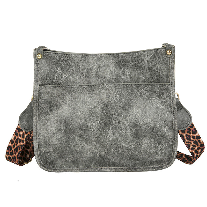 PU Leopard Messenger Bag - KOC