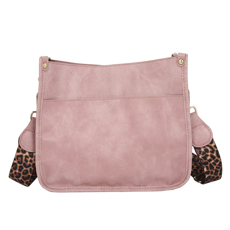 PU Leopard Messenger Bag - KOC