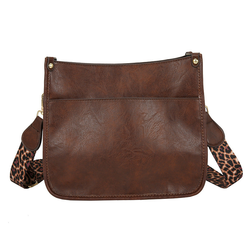 PU Leopard Messenger Bag - KOC