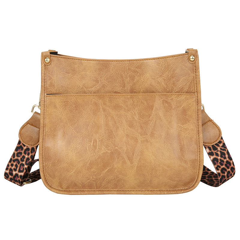 PU Leopard Messenger Bag - KOC