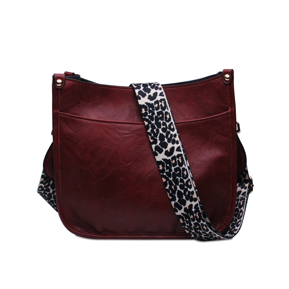 PU Leopard Messenger Bag - KOC