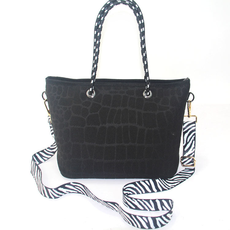 Ladies Portable Tote Bag Two Piece Set - KOC