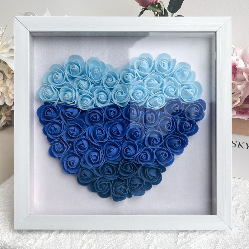 Mom We Love You - Personalized Flower Shadow Box