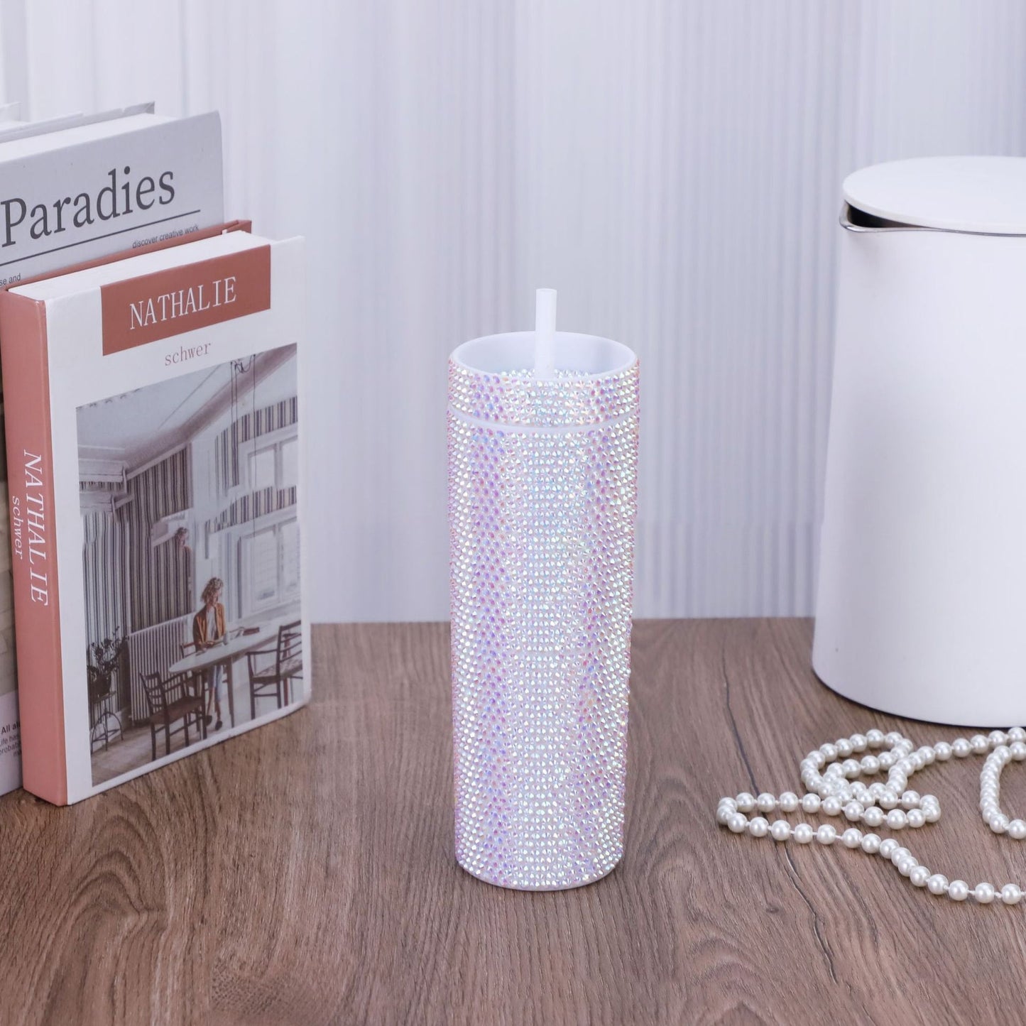 Diamond Straw Tumbler(moq:2)