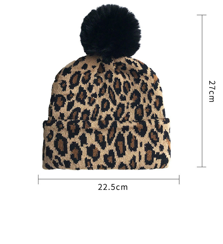 Leopard Print Beanie