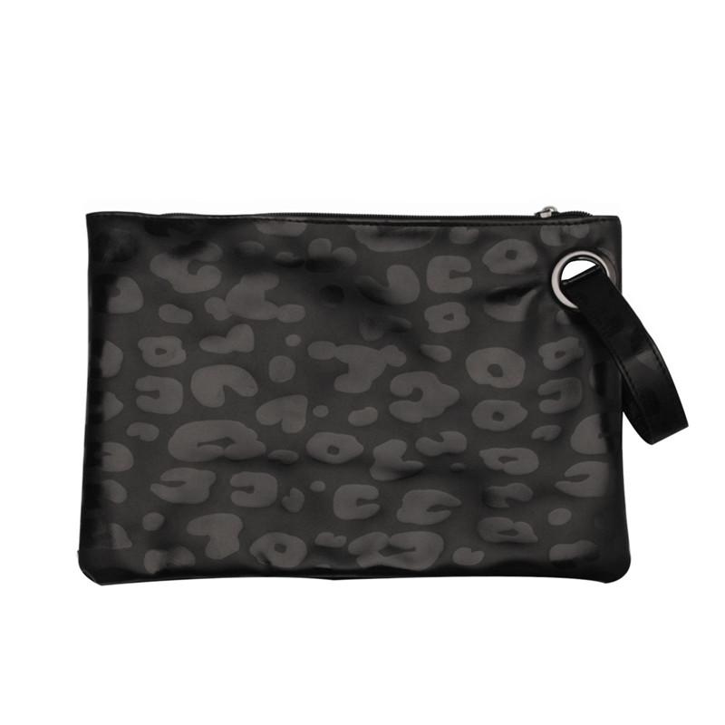 PU Cosmetic Bag Clutch Bag Wrist Bag - KOC