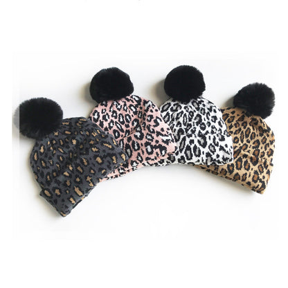 Leopard Print Beanie