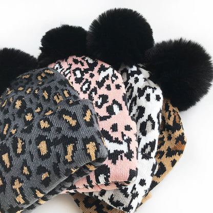 Leopard Print Beanie