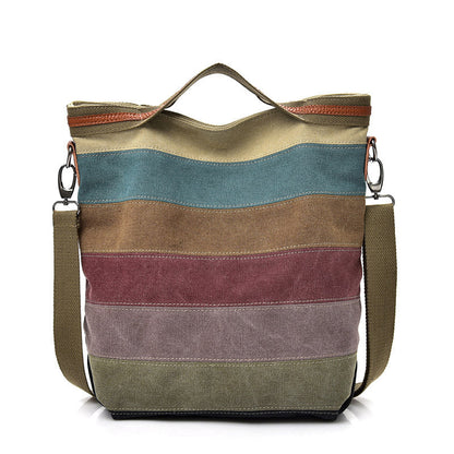 Multi-compartment Canvas Bag