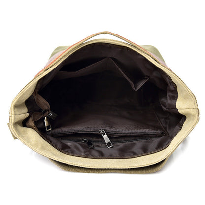 Multi-compartment Canvas Bag