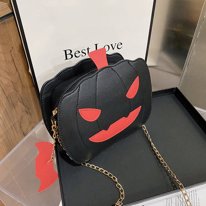 Pumpkin Bat Crossbody Bag - KOC