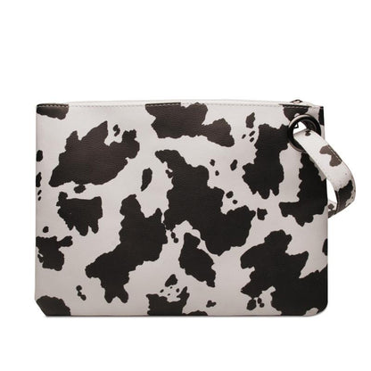 PU Cosmetic Bag Clutch Bag Wrist Bag - KOC