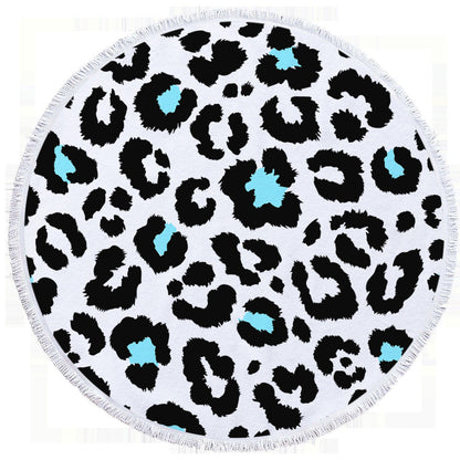 Leopard Print Beach Towel