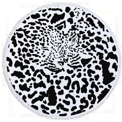 Leopard Print Beach Towel