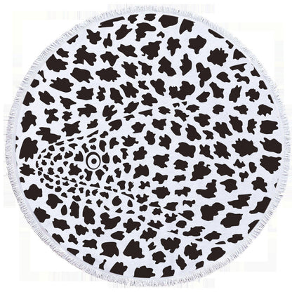 Leopard Print Beach Towel