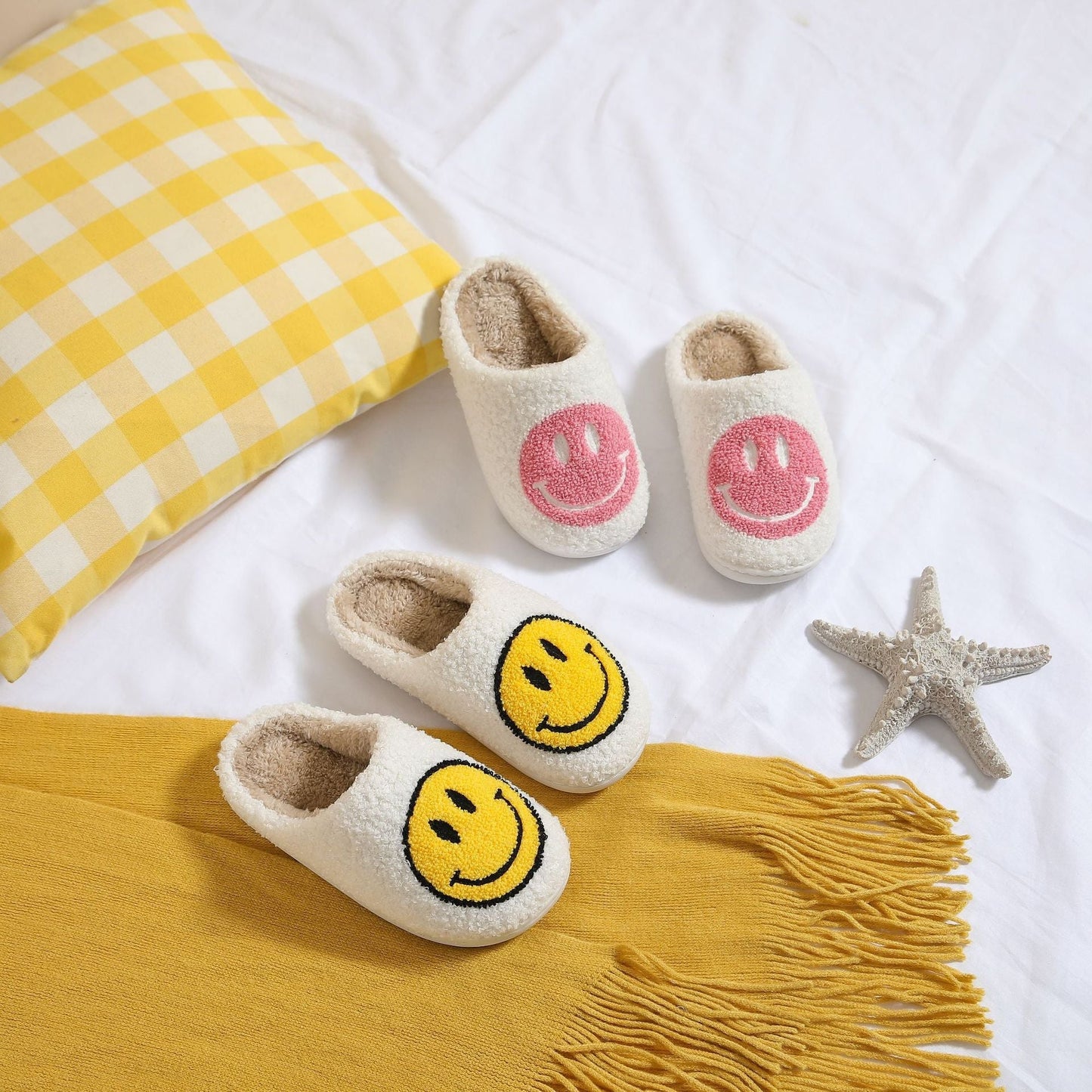 Smiley Slippers For Kids