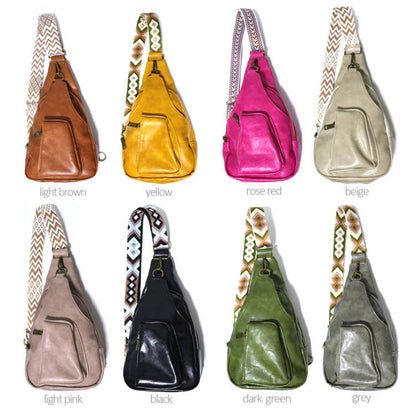 Women's Multi-Pocket Strap Chest Bag - KOC