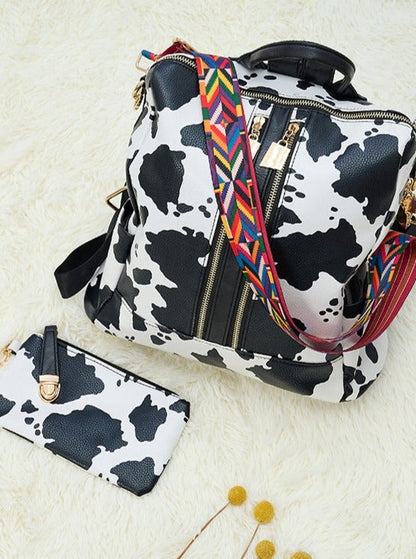 New Colorful Strap Fashion Backpack