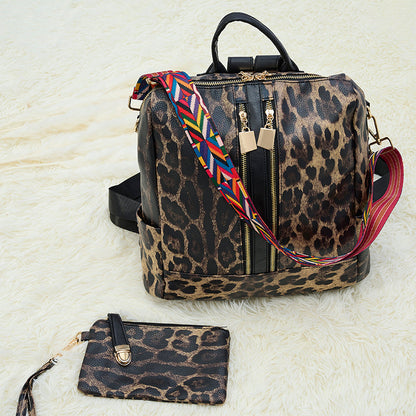 New Colorful Strap Fashion Backpack