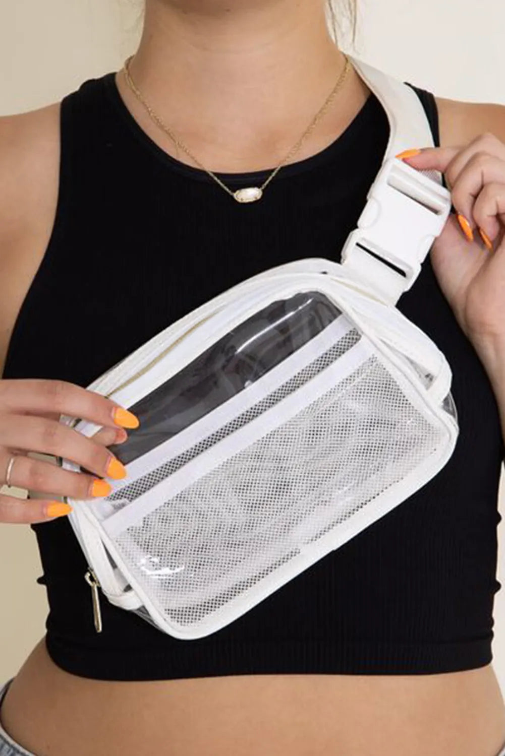 Transparent Waterproof Waist Bag