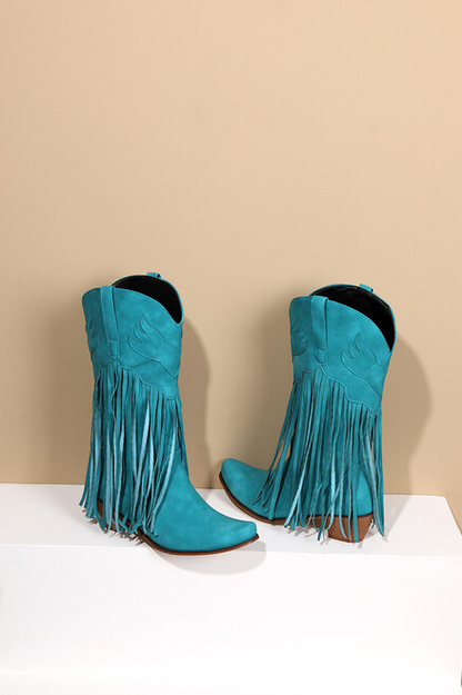 Vintage Tassel Boots