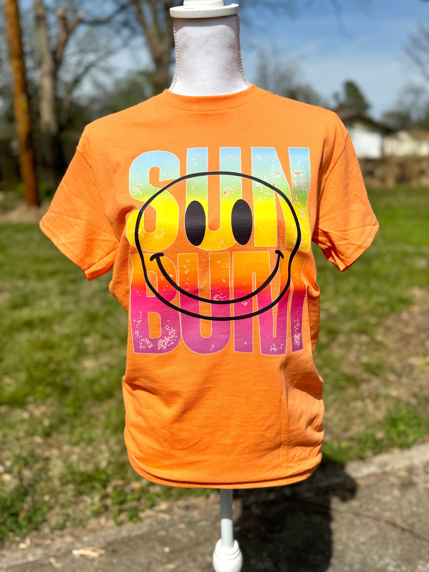 Tangerine sun bum DTF